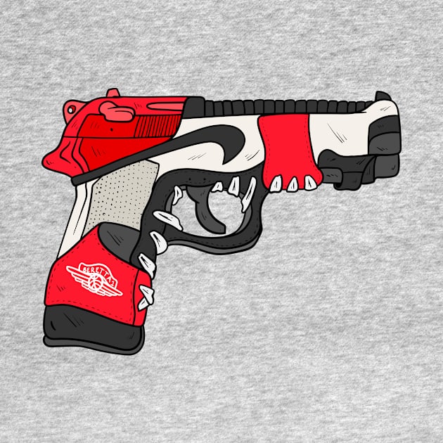 Sneaker Gun by CalebLindenDesign